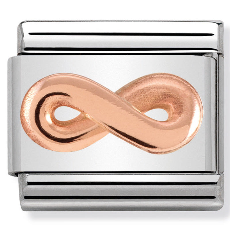 Classic Composable Link Infinity 9ct Rose Gold