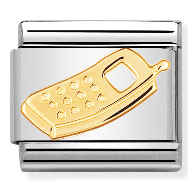 Composable Classic Link Cellphone in 18ct Yellow Gold