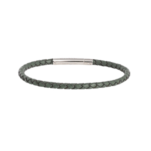 Leather Bracelet - Forest 19cm