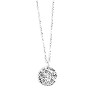 Let Love Rule Silver Plated Necklace