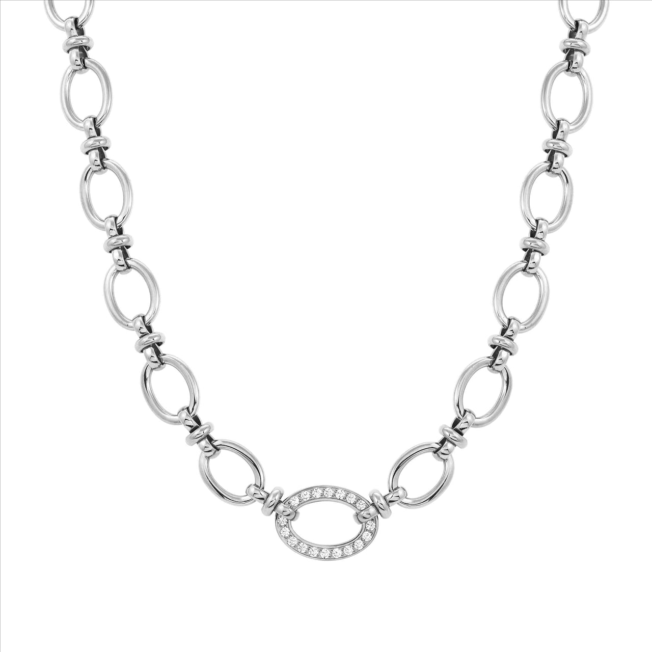 Affinity Chain Necklace with CZ