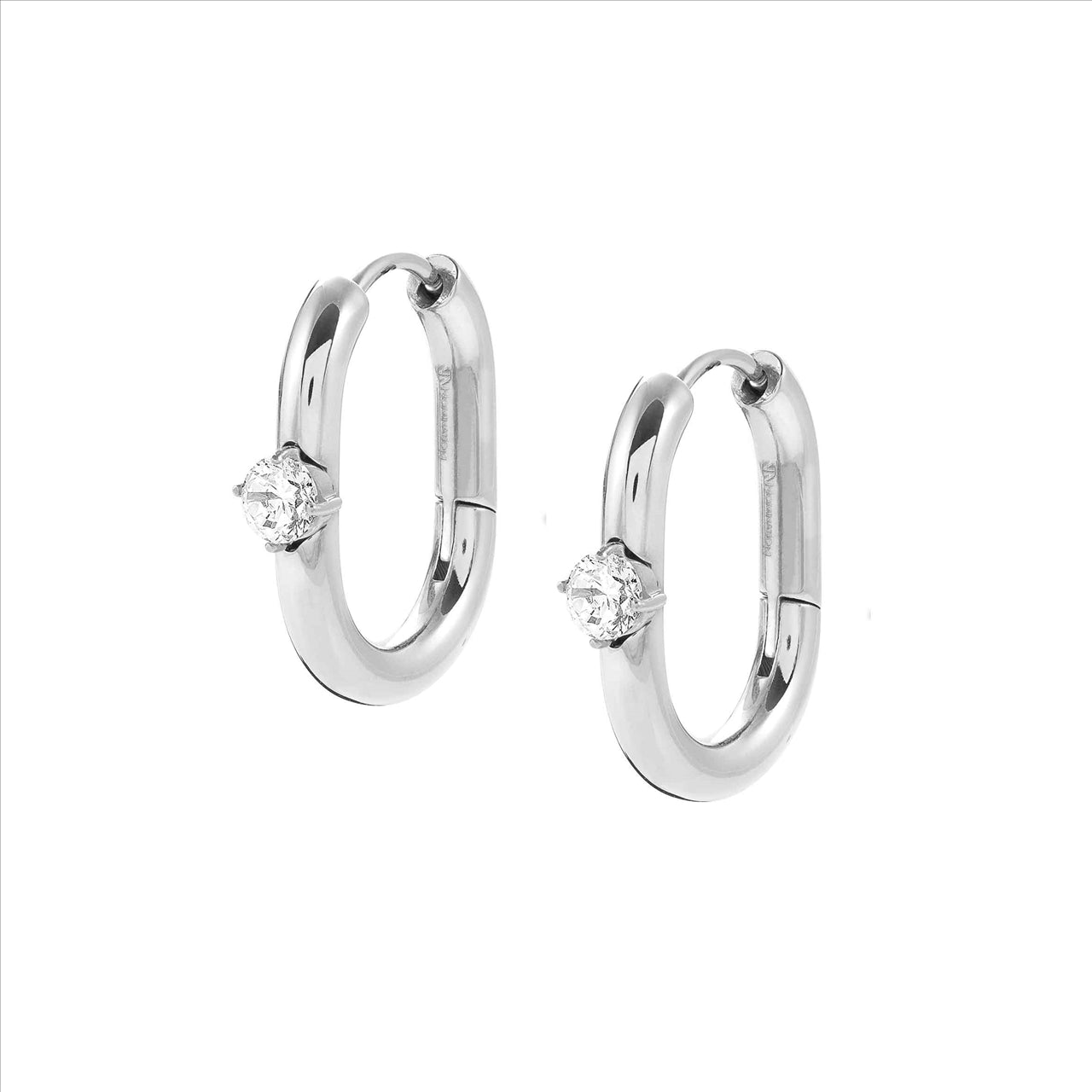 Chains of Style Huggie Earring with CZ