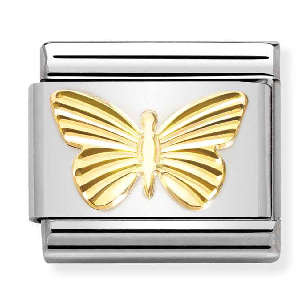 Composable Classic Link Butterfly in 18ct Yellow Gold
