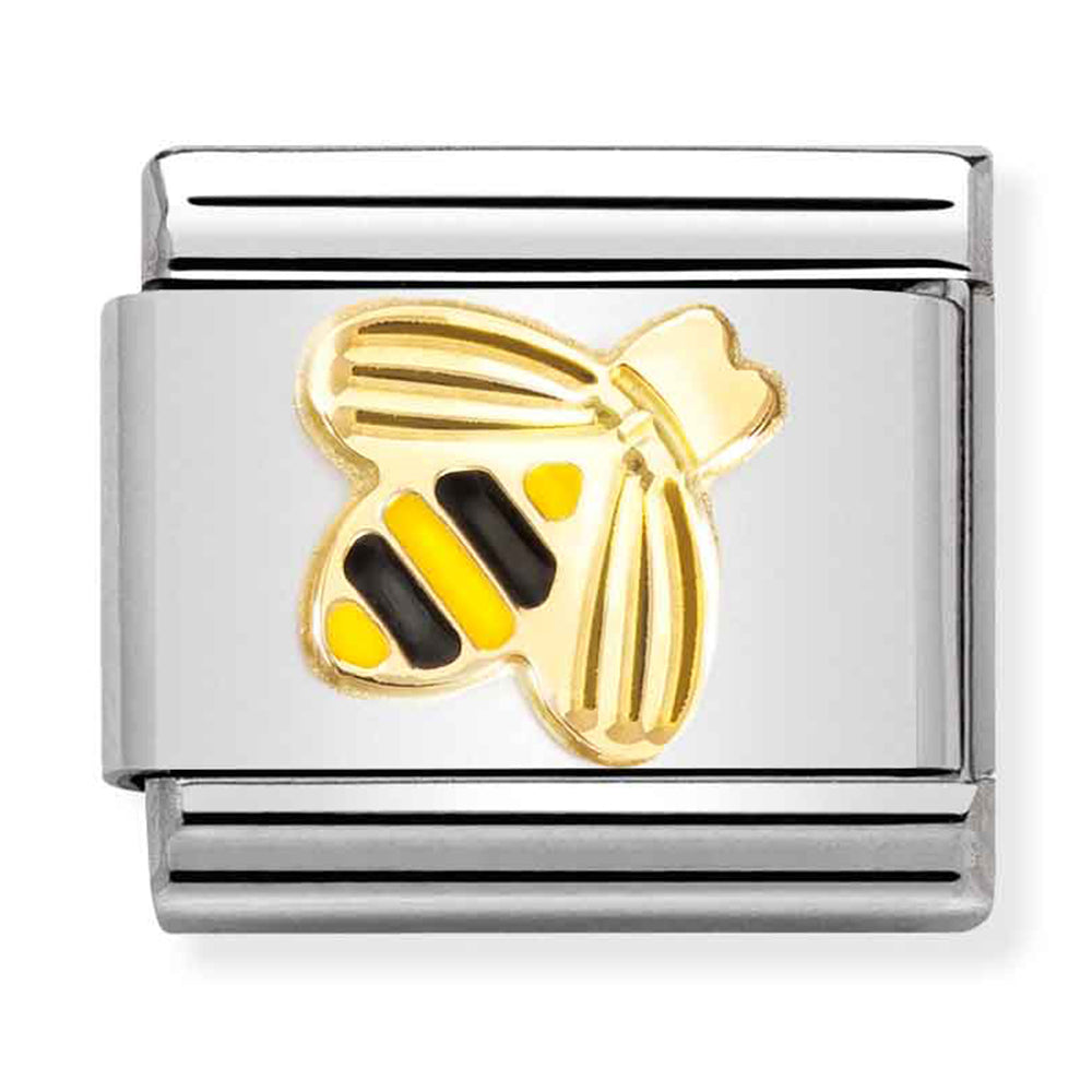Composable Classic Link Bee in 18ct Yellow Gold
