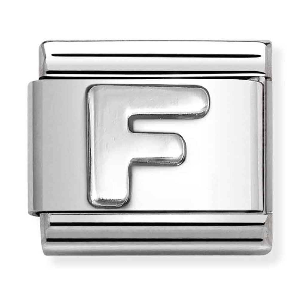 Composable Classic Link Letter F in Sterling Silver