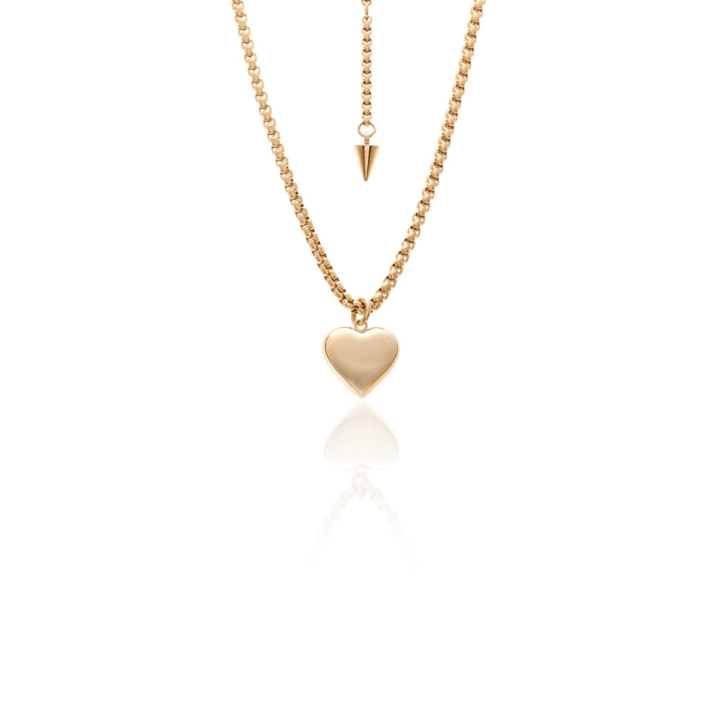 Bisous / Necklace / Gold