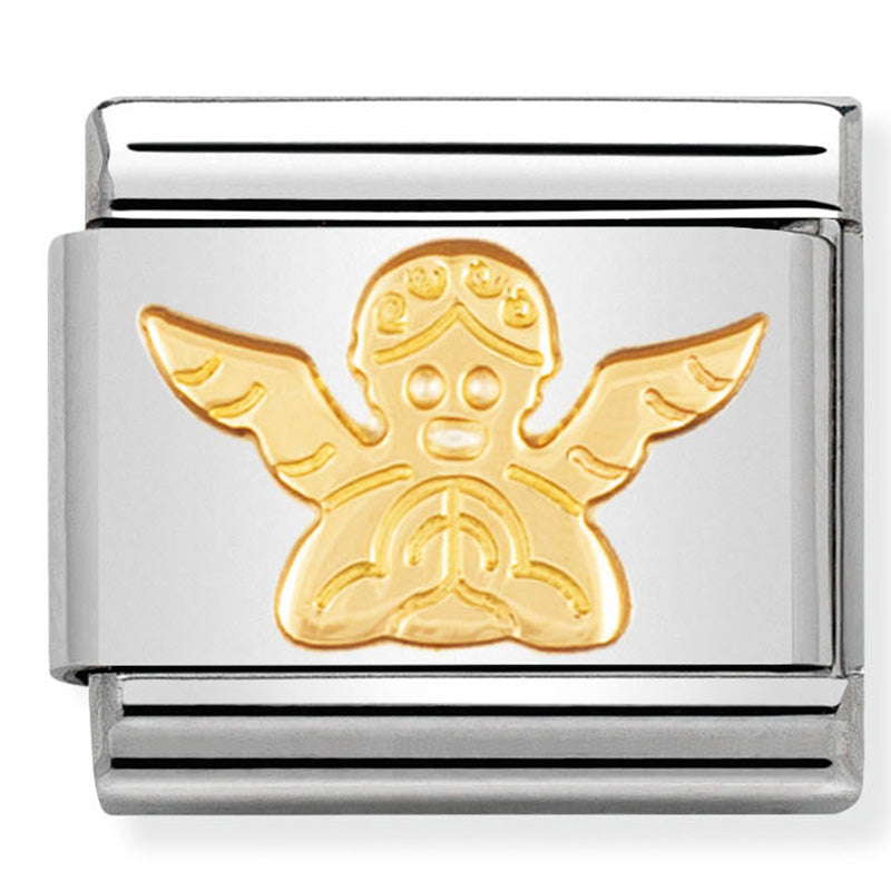 Composable Classic Link Angel in 18ct Gold