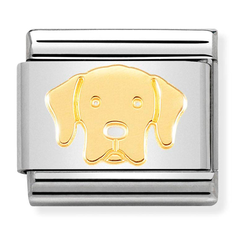 Composable Classic Link Labrador in 18ct Gold