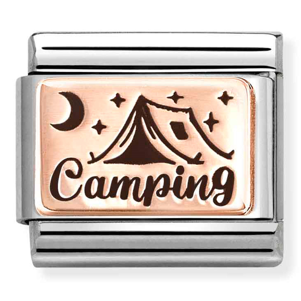 Composable Classic Link Camping on 9ct Rose Gold