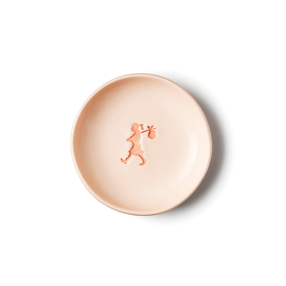 KW X Claybird Runaway Dish- Peach