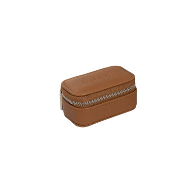 Tan Micro Jewellery Box