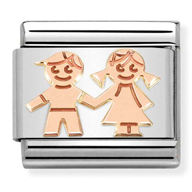Composable Classic Link Children in 9ct Rose Gold