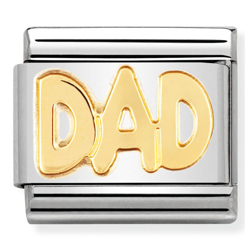 Composable Classic Link Dad in 18ct Yellow Gold